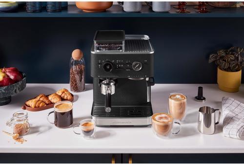 Image du produit KitchenAid 5KES6551EBK Siebträgermaschine mit Mahlwerk