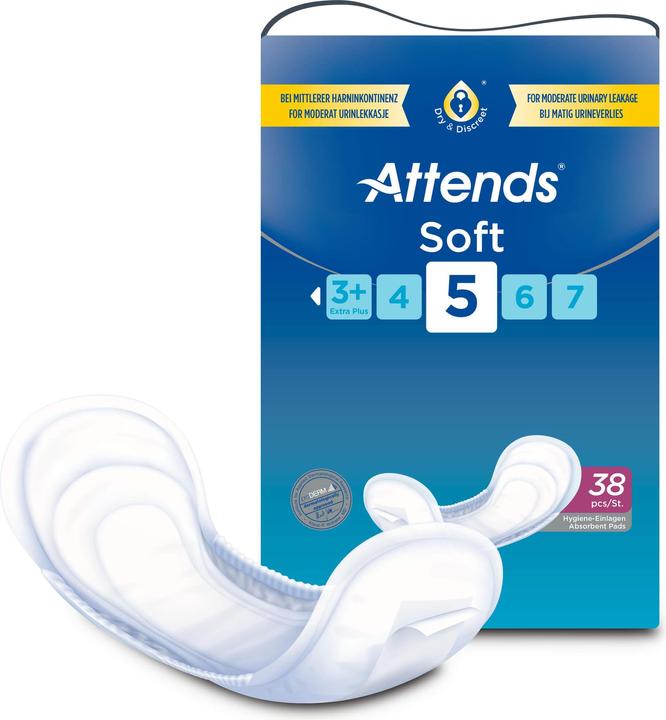 Produktbild Attends Soft 5 Einlagen (38 x)