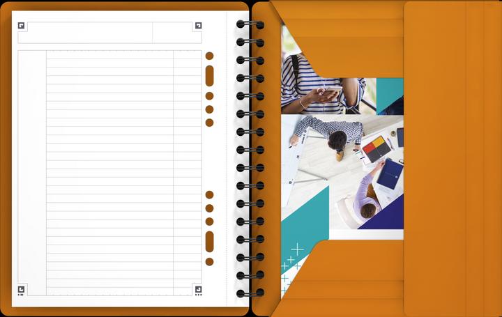 Actual product image Oxford Meetingbook (A5+, Lined, Soft cover)