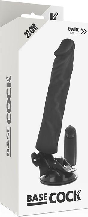 Produktbild Basecock Realistic Vibrator Remote Control Black 21cm
