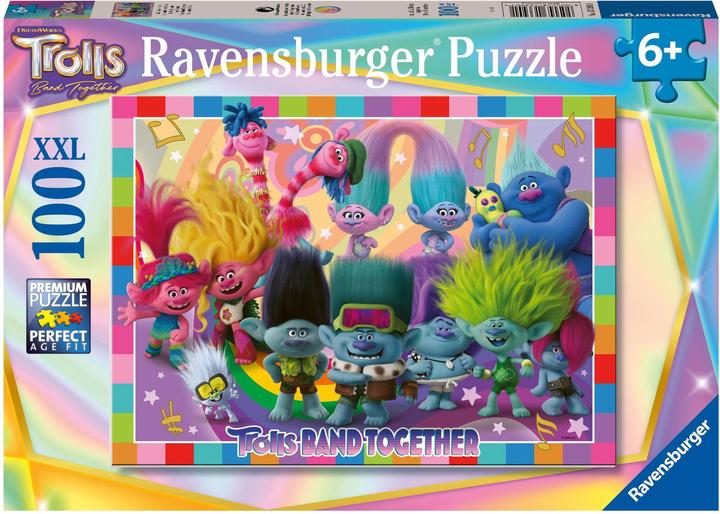 Produktbild Ravensburger RAV Puzzle Trolls 3 13390 (100 Teile)