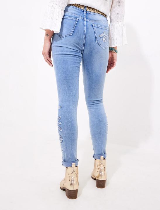 Actual product image Joe Browns Metallic Floral Skinny Jeans (44)