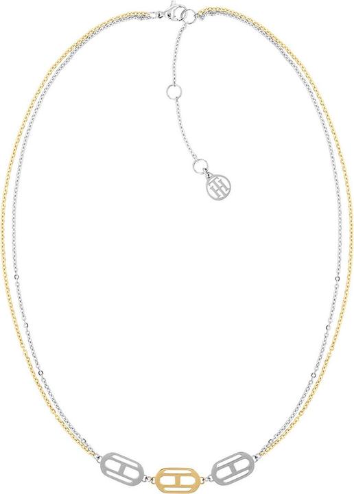 Tommy Hilfiger Módnà bicolor náhrdelnÃk z oceli 2780550 (Acero inoxidable)