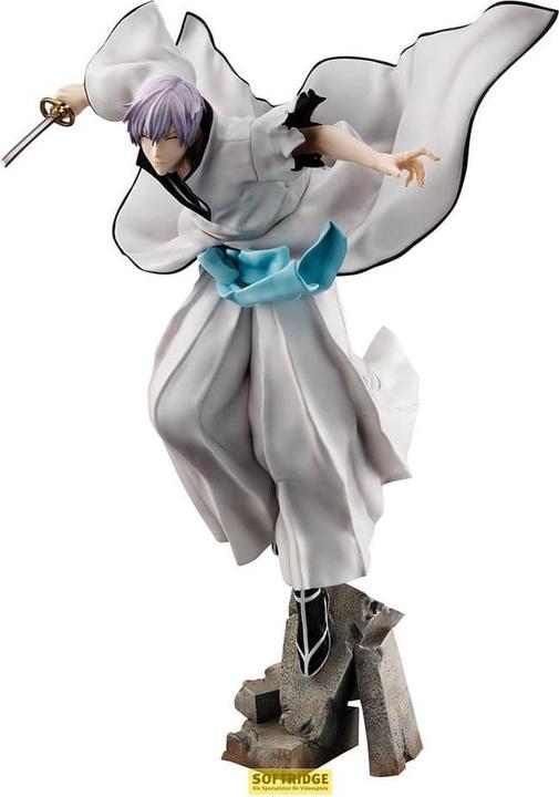 Actual product image Megahouse Bleach G.E.M. Series statuette PVC Ichimaru Gin 30 cm