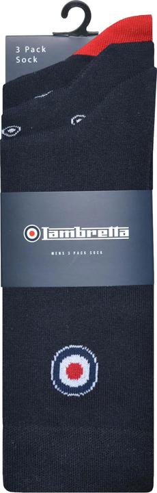 Image du produit Lambretta - Chaussettes - Homme (Lot de 3, 39.5 - 45.5)
