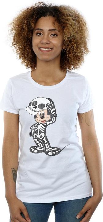 Immagine prodotto Disney Mickey Mouse Skeleton Maglietta Donna (XL)