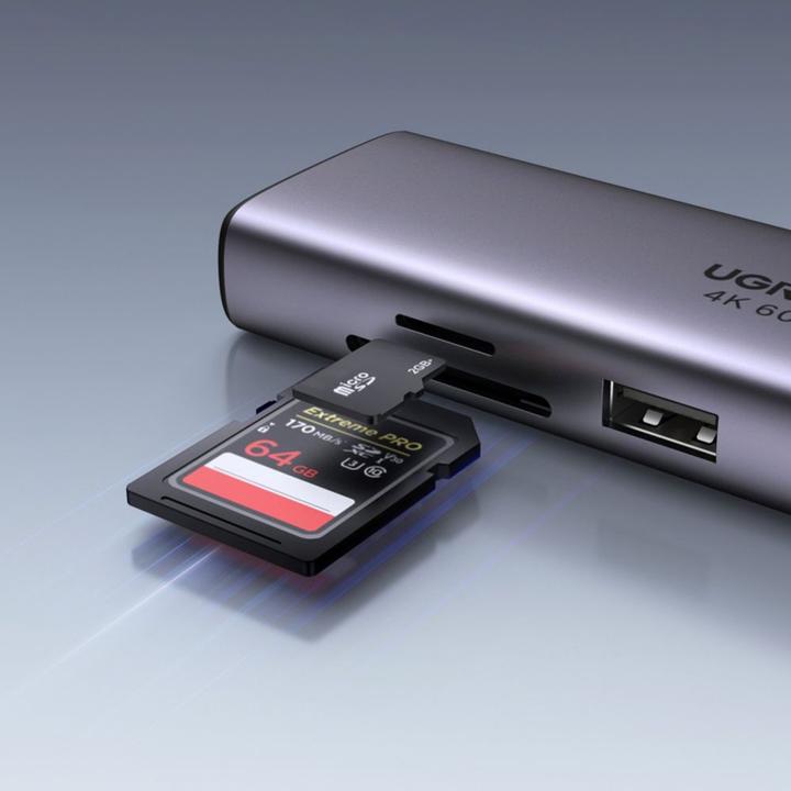 Immagine prodotto Ugreen HUB multifunzione 7in1 (USB-C, 7 Porti)
