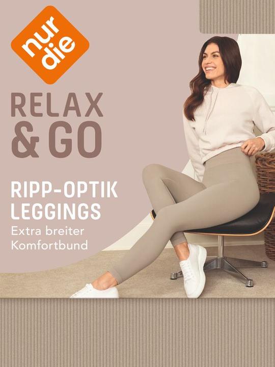 Immagine prodotto Nur Die Ripp-Optik Leggings (40 - 42)