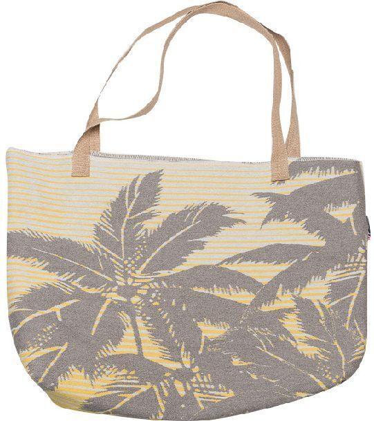 Actual product image David Fussenegger Bag palm trees yellow.982430S5