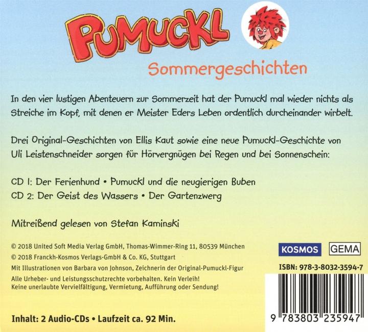 Produktbild Pumuckl Sommergeschichten (Ellis Kaut, Deutsch)