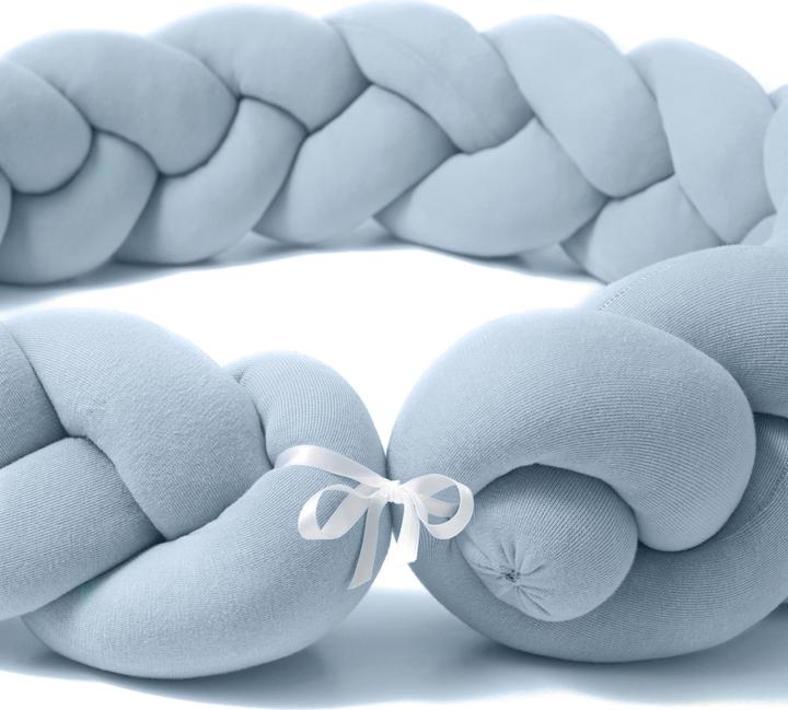 Immagine prodotto nordic coast company Serpente da letto intrecciato blu chiaro OE