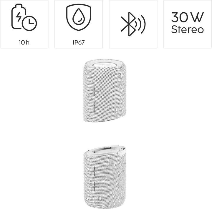 Actual product image Hama Twin 3.0 (10 h, Rechargeable battery operated)