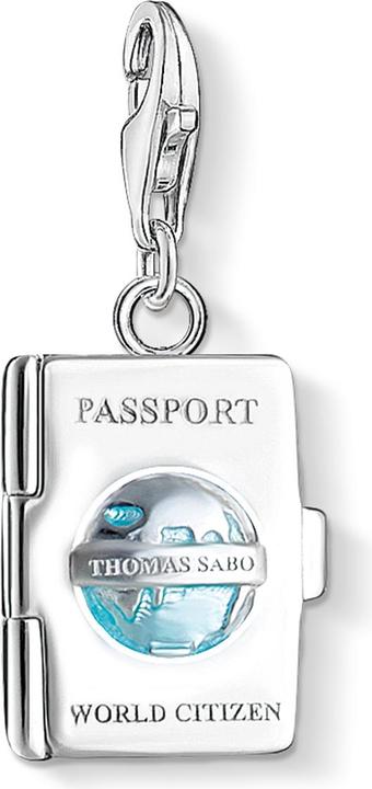 Produktbild Thomas Sabo Charm-Anhänger Reisepass (Silber)
