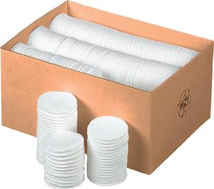 Produktbild Comair Wattepads 500 Stck 100% Baumwolle
