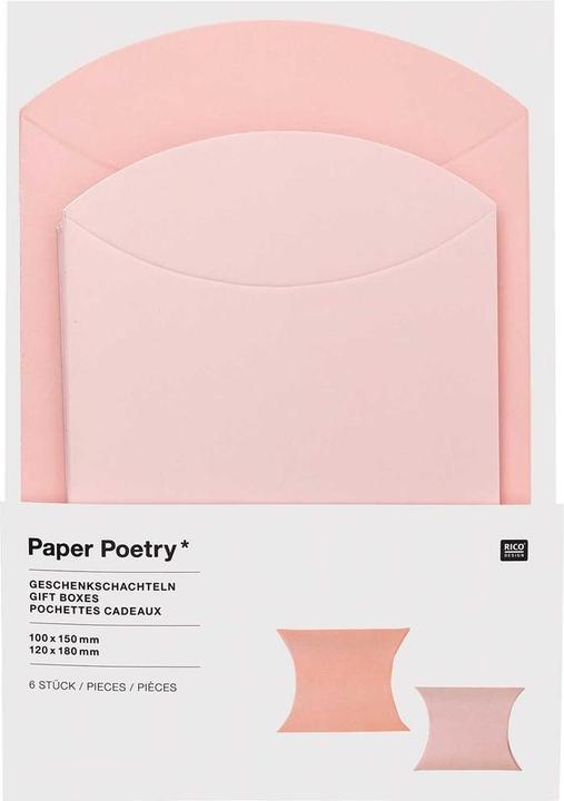 Immagine prodotto Paper Poetry Scatola regalo pieghevole (Scatola da regalo, 6 x)