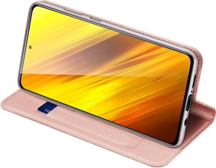 Produktbild Dux Ducis Xiaomi Poco X3 - Flip Folio Case roségold (Xiaomi Poco X3 NFC)