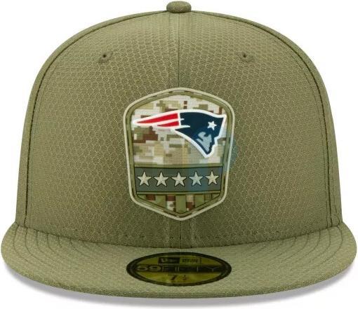 Produktbild New Era NFL - New England Patriots - On Field Salute to Service 59Fifty Cap (56)