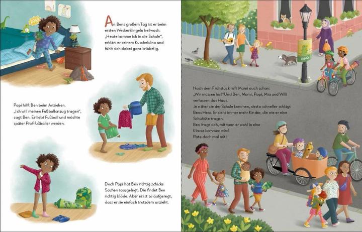 Produktbild Hallo Schule, hier kommt Ben! – Ein Mitmach-Bilderbuch zum (Deutsch, Johanna von Vogel, 2023)