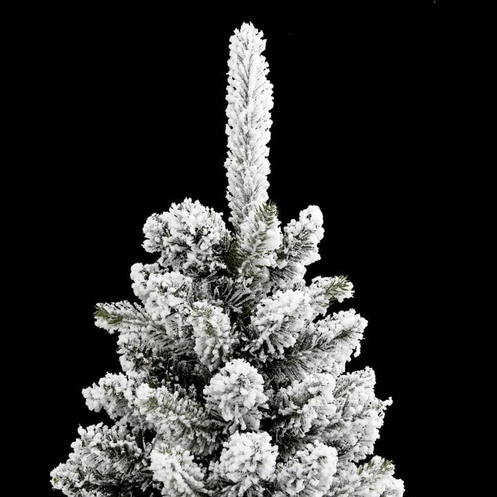 Produktbild VidaXL Künstlicher Weihnachtsbaum Schlank mit Schnee 240 cm PVC & PE (240 cm)