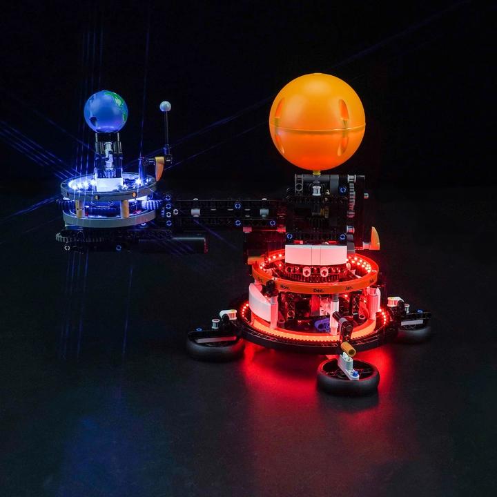 BrickBling LED Licht Set für Lego Sonne Erde Mond