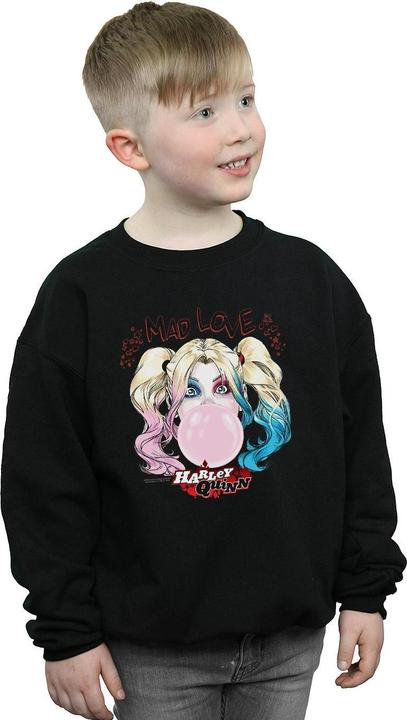 Image du produit - Sweat HARLEY QUINN MAD LOVE - Garçon (140, 146)