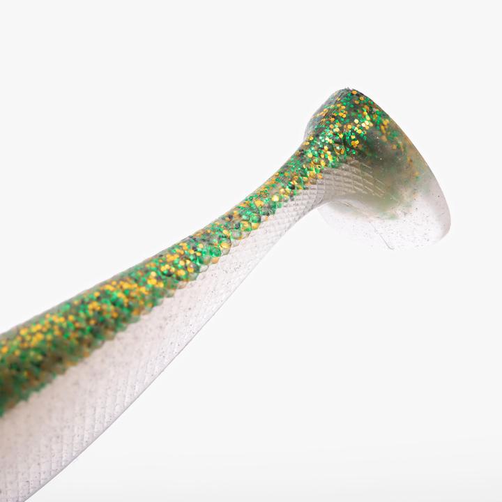 Image du produit Caperlan Combo d'appâts en caoutchouc Osarda 100 bleu/vert pailleté (10 cm)