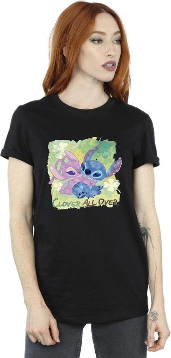 Produktbild Disney Lilo And Stitch St Patrick's Day Clover TShirt (XXL)