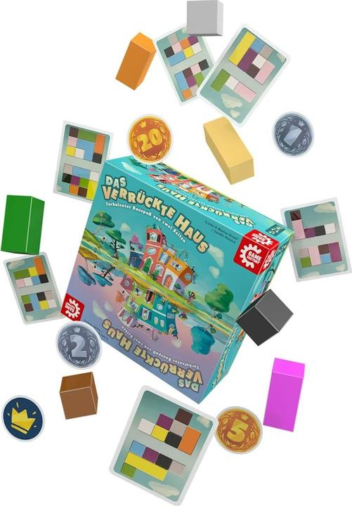 Actual product image Game Factory The crazy house (German)