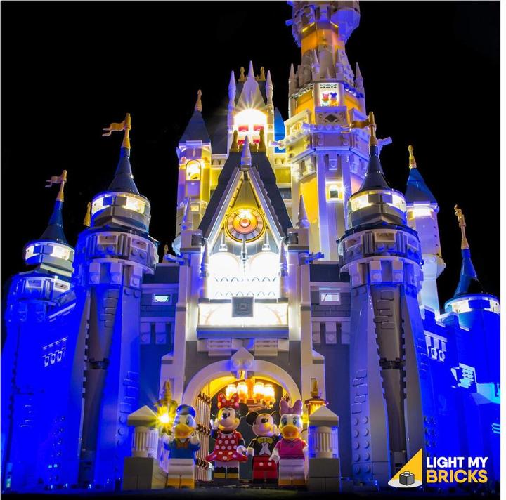 Produktbild Light my bricks LED Licht Set für LEGO Das Disney Schloss