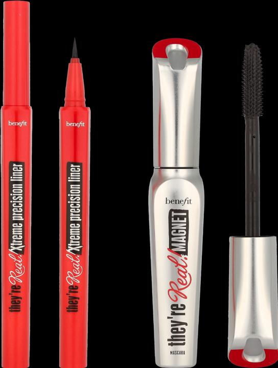 Actual product image BeneFit Cosmetics They're Real! Xtreme Lash & Line Duo (Supercharged Black)