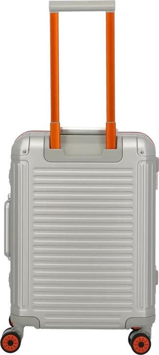 Immagine prodotto Travelite Next - Trolley S, Silber-Orange (39 l, Bagaglio a mano (fino a 50 litri))