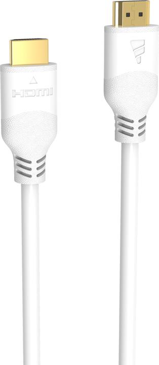 Fuj Tek HDMI 2.1 8K Ultra High Speed Cable, 1m, white (1 m, HDMI)