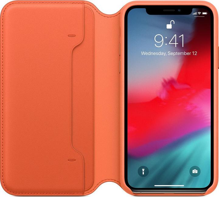 Immagine prodotto Apple Custodia folio in pelle (Apple iPhone XS, Apple iPhone X)