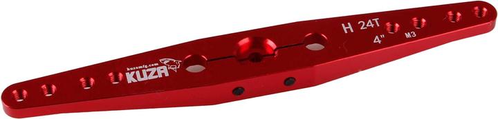 Produktbild Kuza servohebel 2-arm hitec 24t 100/88/72/ 60mm 4" m3 heavy duty v2 aluminium