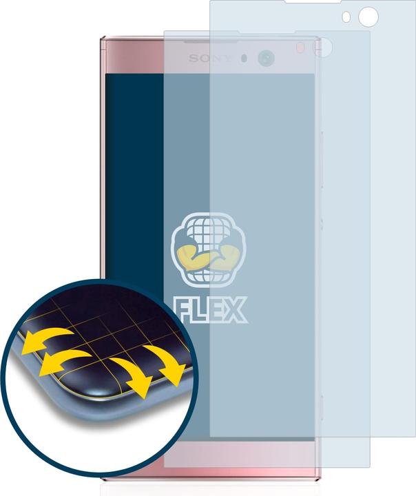 Produktbild BROTECT Full-Cover Displayschutz (2 Stück, Sony Xperia XA2)