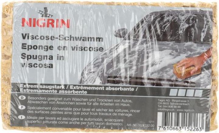 Actual product image Nigrin Viscose sponge