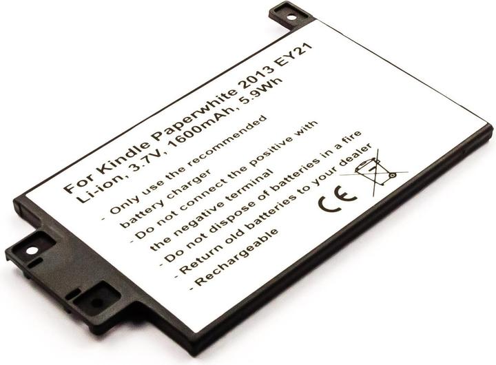 Image du produit AGI Batterie compatible avec Amazon Kindle Paperwhite 2013 - Batterie - 1 600 mAh (1600 mAh)