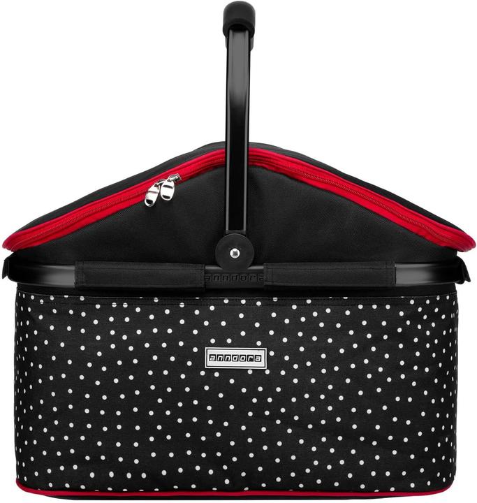 Image du produit Anndora Panier de course 25L, ISO, noir/blanc