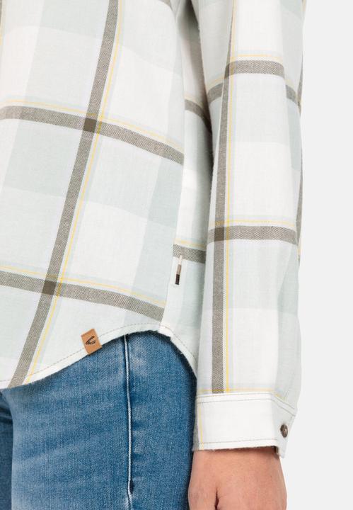 Actual product image Camel Active Slip-on blouse in a flannel check (S)