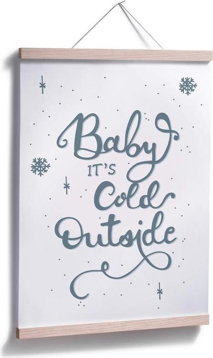 Produktbild Trenddeko Baby it's cold outside (40 x 50 cm)