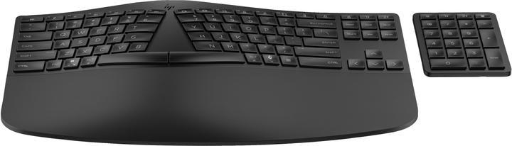 Actual product image HP 960 BLK Ergonomic Wireless Keyboard GR (P) (DE, Wireless)
