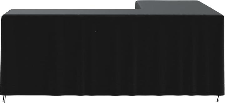 Immagine prodotto VidaXL Copridivano da giardino a L nero 254x254x86 cm 420D