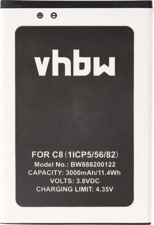 Immagine prodotto AccuCell Batteria Oukitel 1ICP5/56/82 / C8