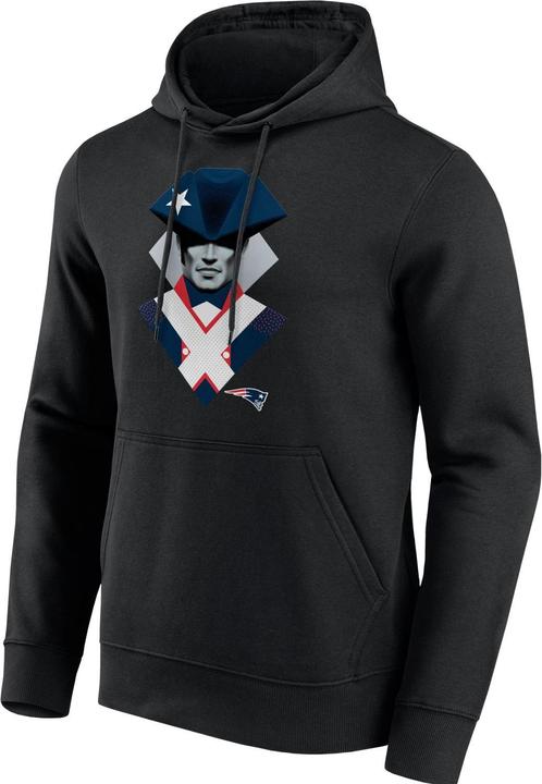 Fanatics NFL Fleece Hoody - ILLUSTRATION New England Patriots - XXL (XXL)