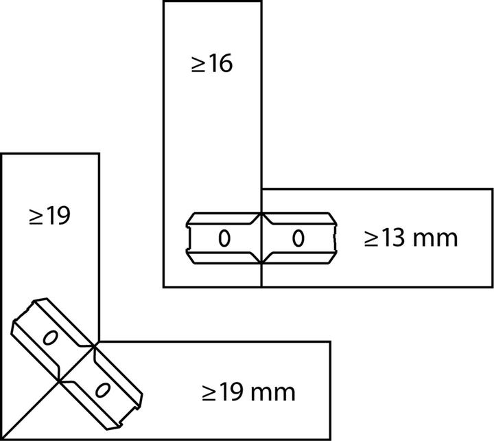 Produktbild Lamello Clamex P-14 (Eckverbinder, 160 Stk.)