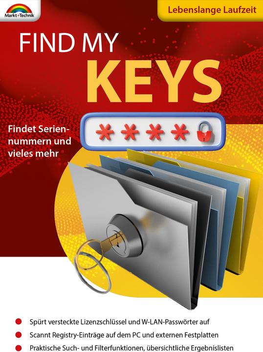 Produktbild KEY Finder Elite Download Code (1 User, 1 Geräte/User, unbegrenzt)
