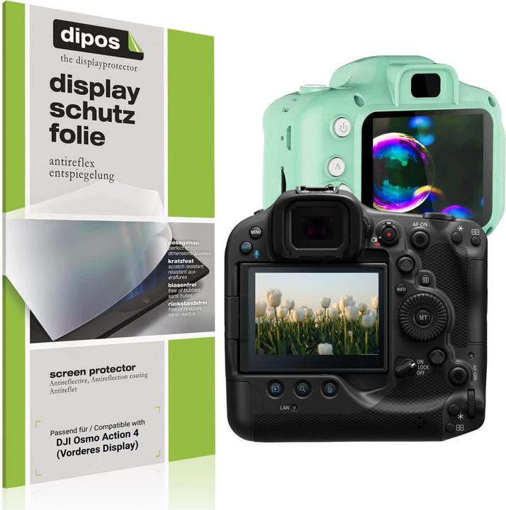 Actual product image Dipos Screen Protector Anti-Glare for DJI Osmo Action 4 (Vorderes Display)