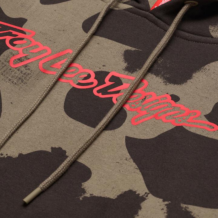 Produktbild Troy Lee Designs Pullover Hoodie, Signature, olive camo, M (M)