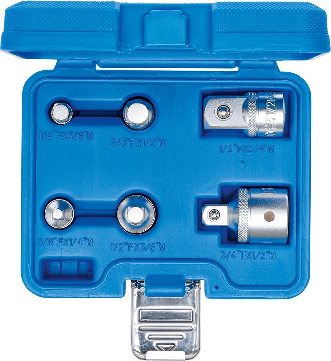 Produktbild BGS Adapter-Satz 6-tlg. (3/8", 1/4", 1/2")
