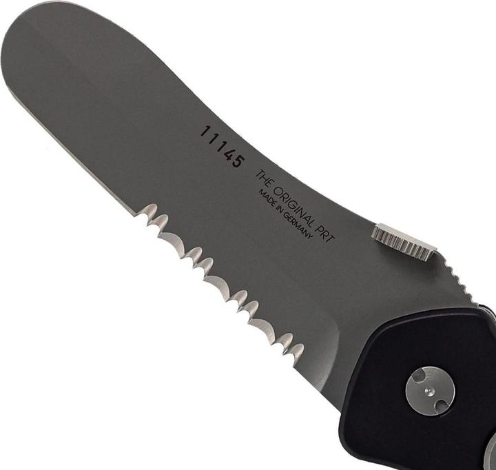 Actual product image Eickhorn Solingen Feuerwehrmesser PRT-IV abgerundete Klinge, Farbe Schwarz (7.60 cm)